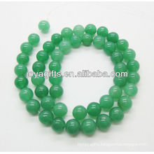 8MM Round Shaped green aventurine stone beads